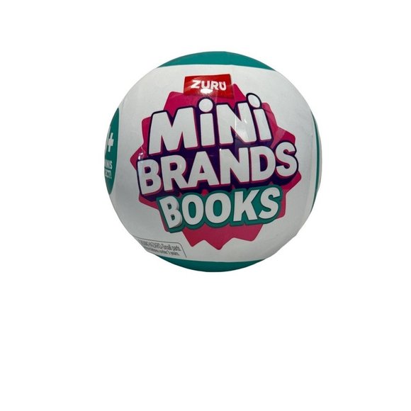 New Hard to Find Zuru Mini Brands BOOKS Mystery Capsule Ball - Factory Sealed - Picture 2 of 3